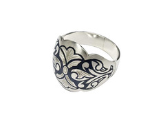 Серебряное кольцо «Осень»